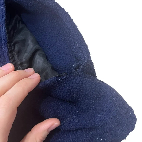 Brooks Brothers Blue Fleece Quarter Zip Sweater XL - Picture 3 of 11